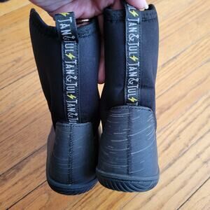 Jan And Jul Toddler Insulated Rain/water Boots US Size J 2 Black Gray Classics